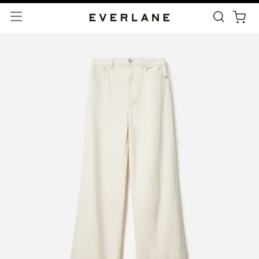Everlane- The Summer Wide Leg Jean